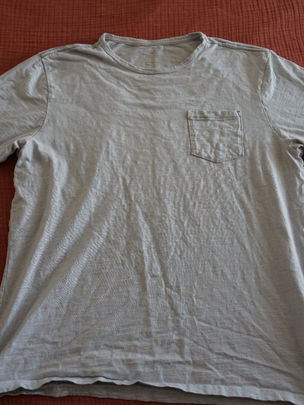 Roark Well Worn Midweight Pocket Tee Mens LG